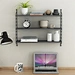 steel plate wall shelf